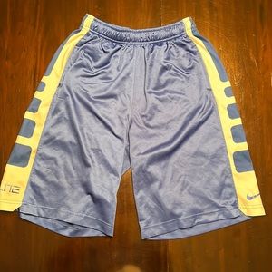 Mens NIKE Blue Elite shorts